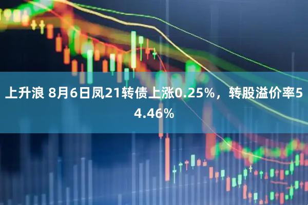 上升浪 8月6日凤21转债上涨0.25%，转股溢价率54.46%